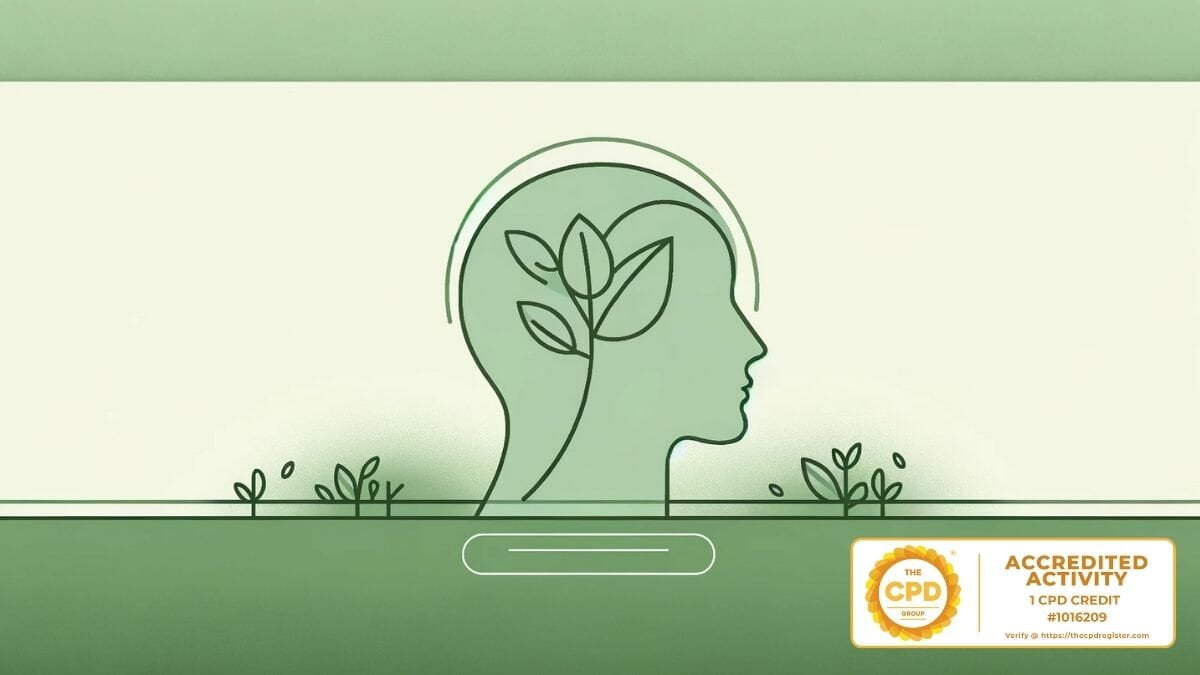 Image of a serene workplace promoting mental health and wellbeing among employees